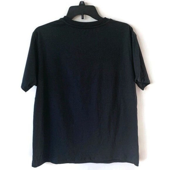 Disney | Junior's Mickey Mouse Graphic Short Sleeve T-Shirt | Black Size L - Picture 3 of 8